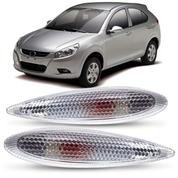 Par Sinaleira Lateral Paralama Jac J3 2010 2011 2012 2013