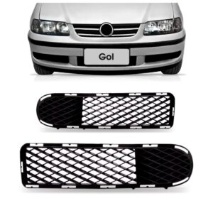 Par Grade Parachoque Gol Parati G3 2000 A 04 S/furo Retrovex Preto