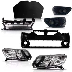 Kit Frente Logan 2014 2015 2016 2017 Renault Preto K113932