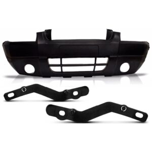 Parachoque Dianteiro Ecosport 2004 A 2007 C/furo + Guias Preto