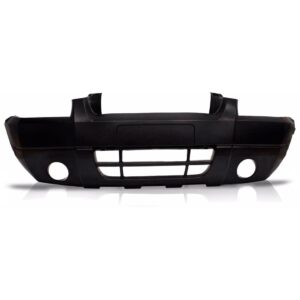 Parachoque Dianteiro Ecosport 2004 A 2007 C/furo + Guias Preto