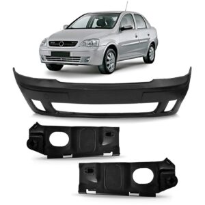 Parachoque Dianteiro Corsa Montana 2003 A 2006 1a Linha Novo Preto
