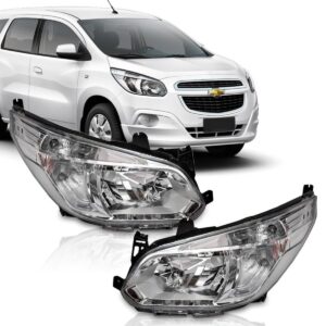 Par Farol Spin 2012 2013 2014 2015 2016 Cromado Chevrolet