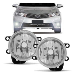 Par Farol Milha Toyota Corolla 2015 2016 Auxiliar Neblina