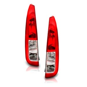 Parachoque Tras Fiesta Hatch 08 A 11 Primer + Par Lanternas