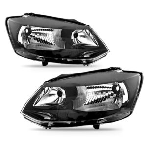 Par Farol Fox 2010 A 2013 Mascara Negra Foco Simples Direito E Esquerdo