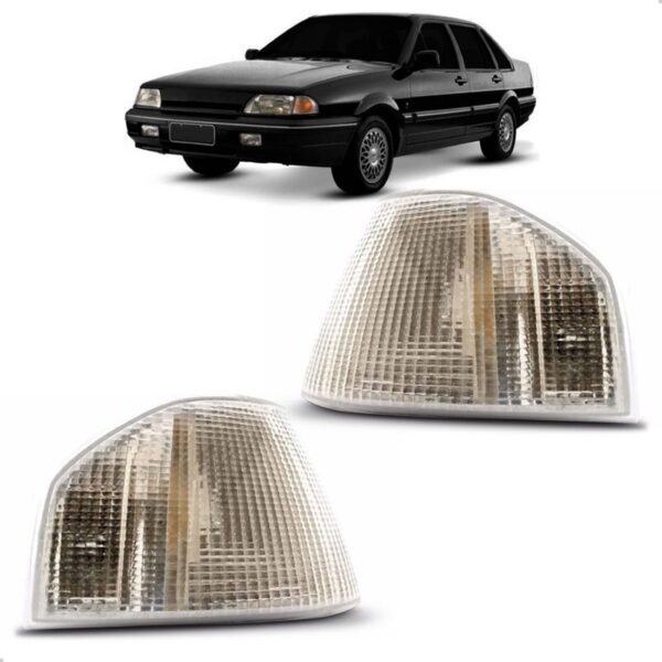 Par Sinaleira De Dianteiro Cristal Versailles 1992 A 1996