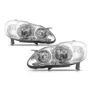 Par Farol Toyota Corolla 2003 2004 2005 2006 2007 2008 Direito E Esquerdo