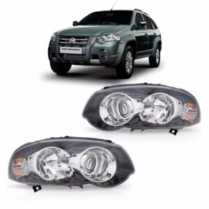 Par Farol Strada 2010 2011 Locker Weekend Mascara Negra. - Direito E Esquerdo