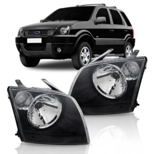 Par Farol Ecosport 2004 2005 2006 2007 Pisca Cristal Direito E Esquerdo