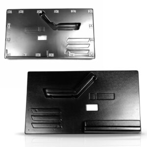 Par Forro Porta D20 Cabina Simples 1993 A 1997 Preto - Preto