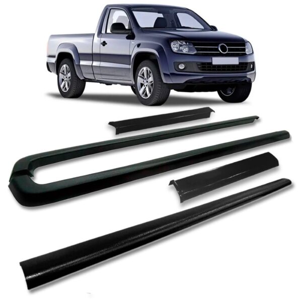 Protetor Borda Lateral Amarok 2009 À 2016 Simples E Tampa