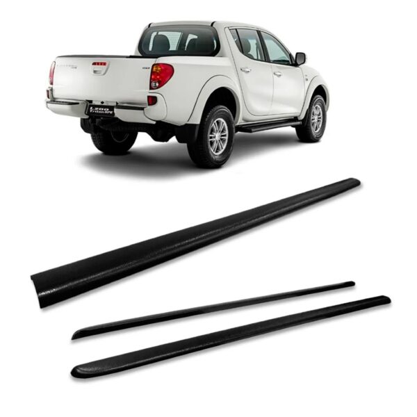 Kit Protetor Borda Lateral E Tampa Traseira L200 Triton