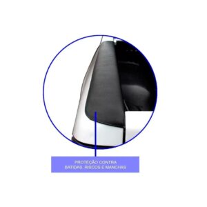 Kit Protetor Borda Lateral E Tampa Traseira L200 Triton