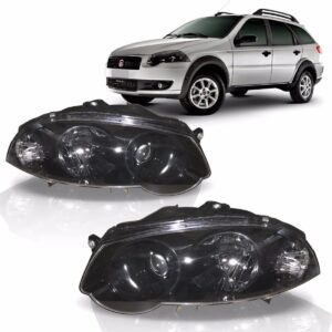 Par Farol Strada Palio Siena 2011 2012 2013 Fume Black Sport