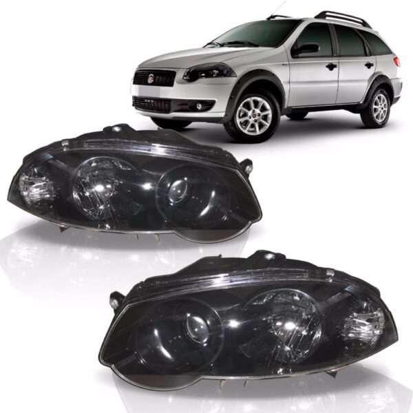 Par Farol Strada Palio Siena 2011 2012 2013 Fume Black Sport