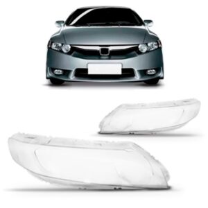 Par Lente Farol New Civic 2007 08 09 10 2011 Modelo Valeo