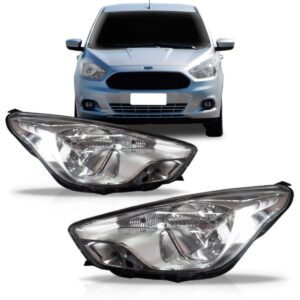 Par Farol Ford Ka 2014 2015 2016 2017 Cromado New Ka