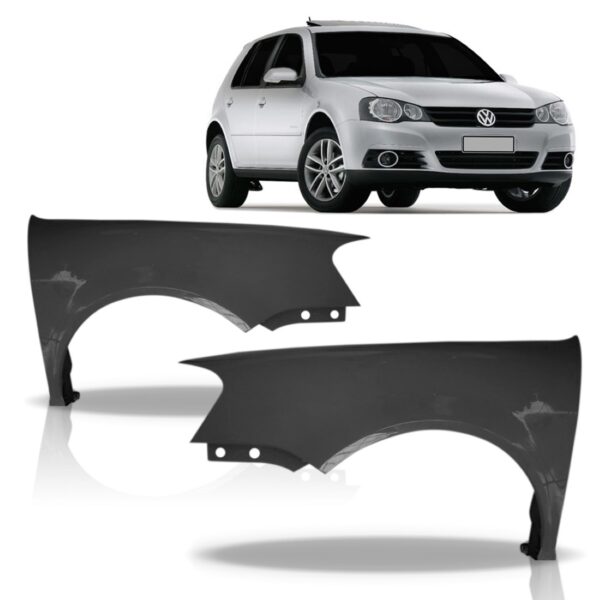 Par Paralama Golf 2008 2009 2010 2011 2012 2013 Volkswagem