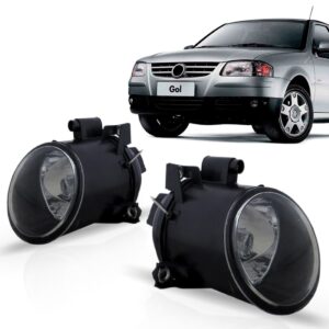 Par Farol Milha Auxiliar Gol G4 Parati Saveiro Polo Spacefox Transparente