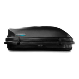 Kit Travessa Bagageiro Jeep Compass Preto + Maleiro 510 L. Preto