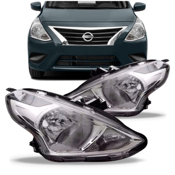 Par Farol Nissan Versa 2015 2016 2017 Direito E Esquerdo