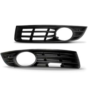 Par Tela Frontal Moldura Milha Passat 2005 06 07 08 2009 10 Preto