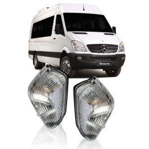 Par Sinaleira Seta Espelho Retrovisor Sprinter 2013 A 2017