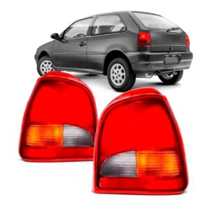 Jogo Sinaleira Traseira Para Gol 1995 A 1999 Tricolor Tricolor