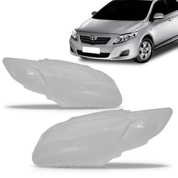 Par Lente Farol Toyota Corolla 2009 2010 2011 Xei Seg
