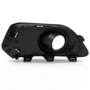 Par Grade Farol Milha Parachoque Sandero 15 16 17 Com Furo Preto