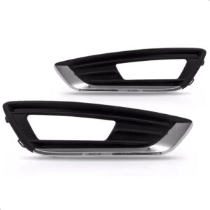 Par Moldura Milha Focus 2016 A 2017 Friso Cromado