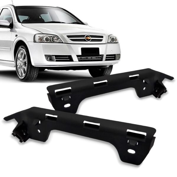 Par Guia Suporte Parachoque Astra 1999 A 2011 Dianteiro