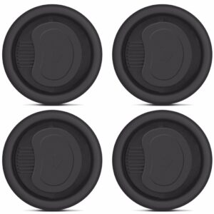 Kit 4 Difusor Saida De Ar Celta Prisma G1 99 00 02 05 Preto