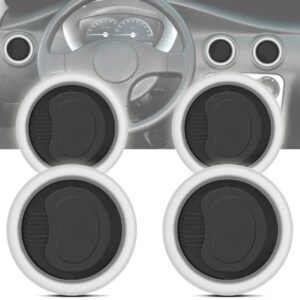 Kit 4 Difusor Saida De Ar Celta Prisma G1 99 00 02 05 Prata