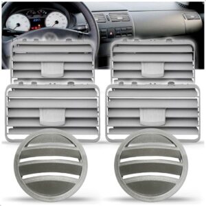 Tela Difusor De Ar Painel Gol Saveiro Parati G3 Kit 6 Peças