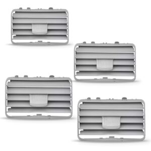 Kit Difusor Ar Painel Cinza Flanel Gol G3 Parati Saveiro