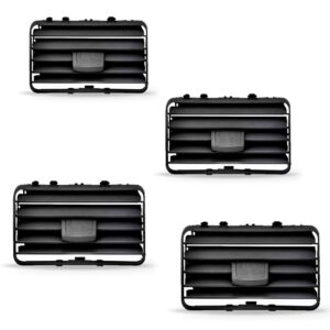 Kit Difusor Ar Painel Preto Flanel Gol G3 Parati Saveiro