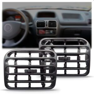 Par Grade Difusor Saida Ar Central Painel Clio 2000 À 2015