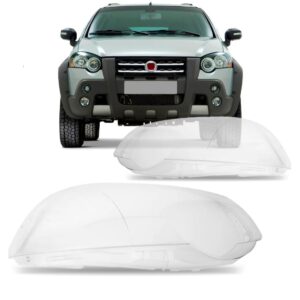 Par Lente Farol Fiat Strada Locker Adventure 2009 10 11 2012