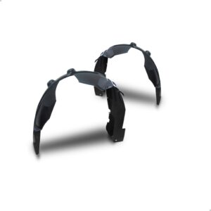 Kit Spoiler Parachoque + Par Asa Urubu Toro 2016 A 2021 Preto