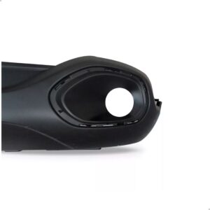 Kit Spoiler Parachoque + Par Asa Urubu Toro 2016 A 2021 Preto