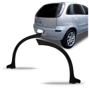 Par Moldura Parachoque Traseira Corsa Hatch 2003 À 2012
