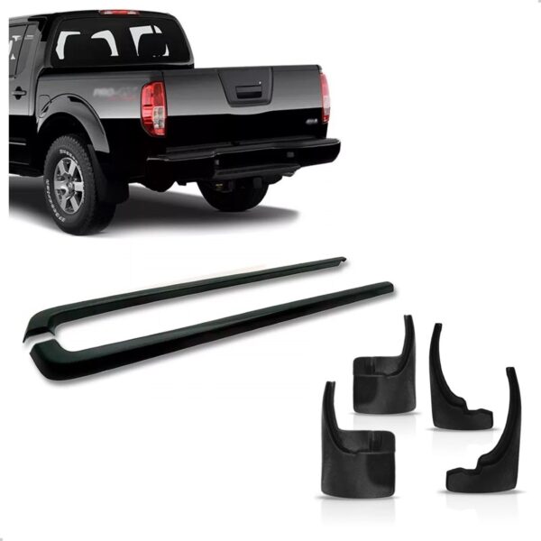 Kit Frontier 2008 A 2012 Borda Lateral E Tampa Com Lameiro