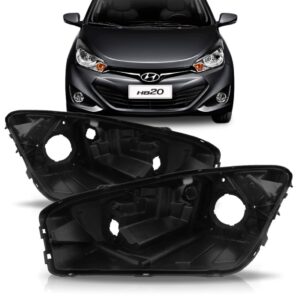 Par Carcaça De Farol Hb20 2012 2013 2014 2015 2016