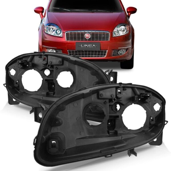 Par Suporte Caixa Do Farol Linea 2008 A 2013