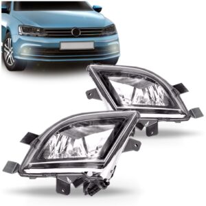 Par Farol Milha Auxiliar Neblina Jetta 2015 2016 2017 2018 Cromado