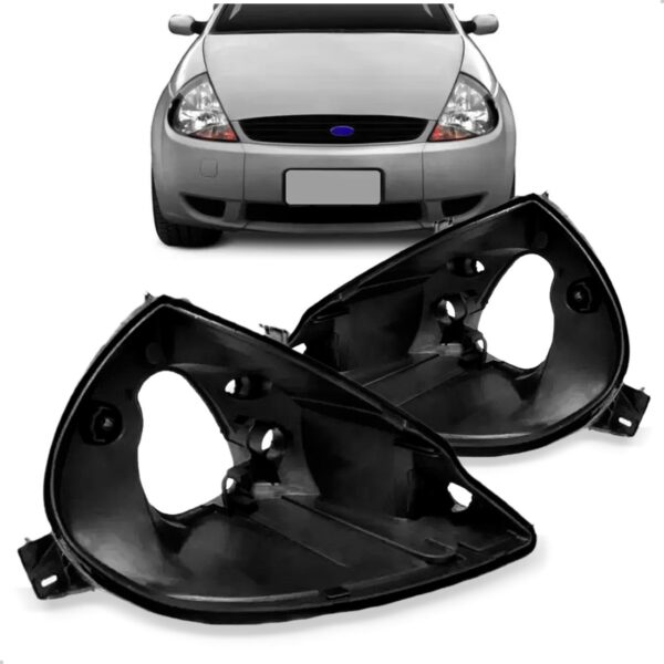 Par Carcaça De Farol Ka 97 98 99 00 01 02 03 04 05 06 07