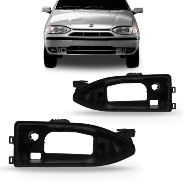 Par Carcaça De Farol Palio 1999 2000 Young Foco Duplo