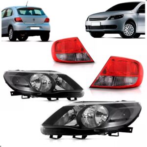 Kit Farois Gol G5 Gv 2009 2010 2011 2012 E Sinaleiras Fume Direito/passageiro